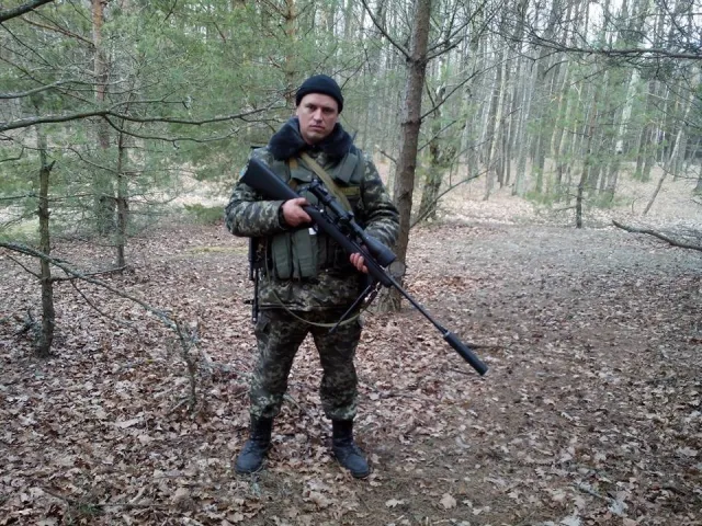 Бійці волинського «Правого сектору» допомагають охороняти кордон України з Білоруссю (Фоторепортаж) — фото 5