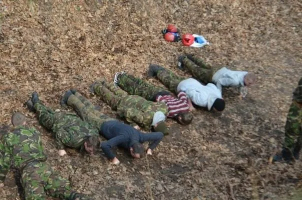 На Волині, «Правий сектор» випробовували в екстремальних умовах (Фоторепортаж) — фото 8