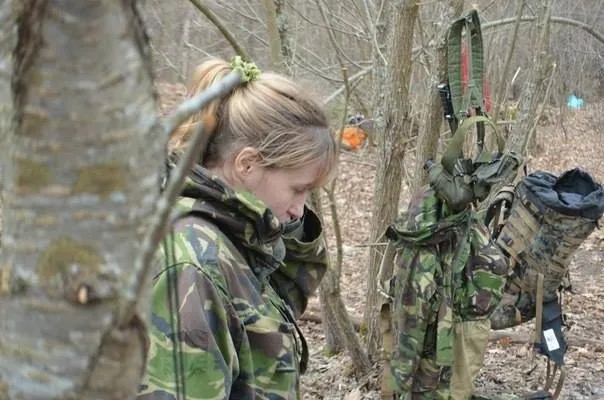 На Волині, «Правий сектор» випробовували в екстремальних умовах (Фоторепортаж) — фото 9