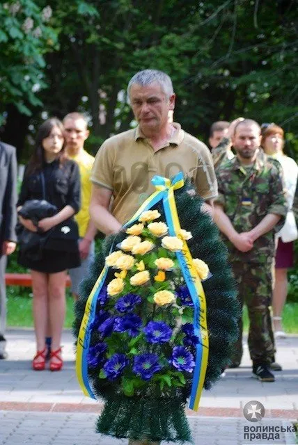 У Луцьку вшанували пам’ять бійця Небесної Сотні (Фоторепортаж) — фото 8