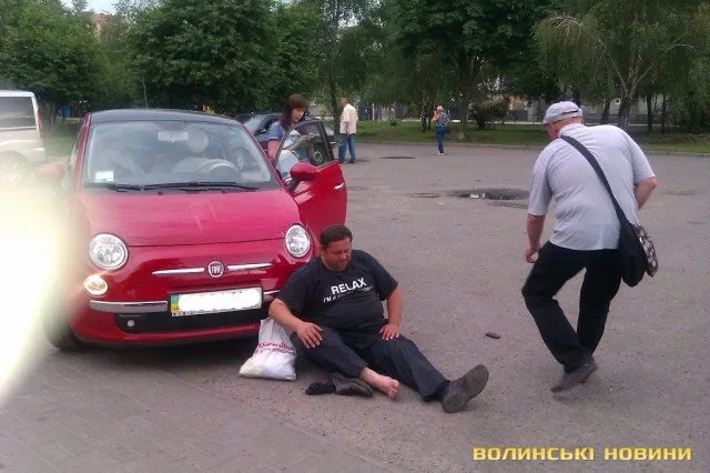 Жінка-водій автомобіля FIAT збила чоловіка (Фото) — фото 1