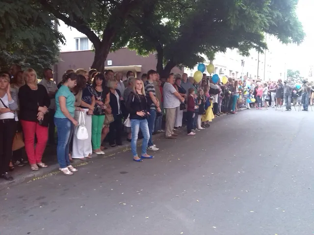 Лучани зустріли бійців батальйону "Світязь", які вирвалися з-під Іловайська (ФОТО) (ВІДЕО) — фото 2