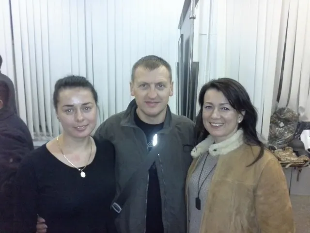 Луцькі активісти під час виставки військового спорядження в Івано-Франківську (ФОТО) — фото 6