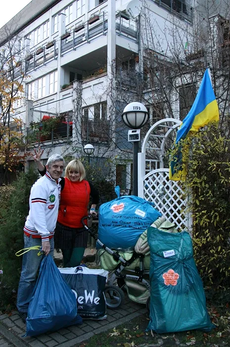 Автомайданівці передали допомогу луцьким волонтерам від німецької громади — фото 5